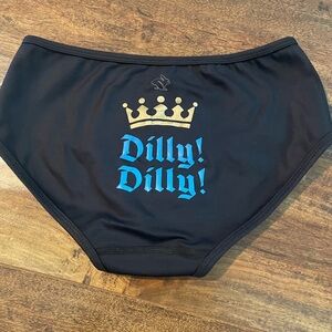 Rabbit Black Athletic run briefs  XS